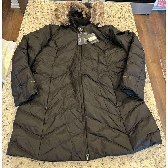 Eddie Bauer Women's Crystal Ridge Down Parka - Picture 2 of 6